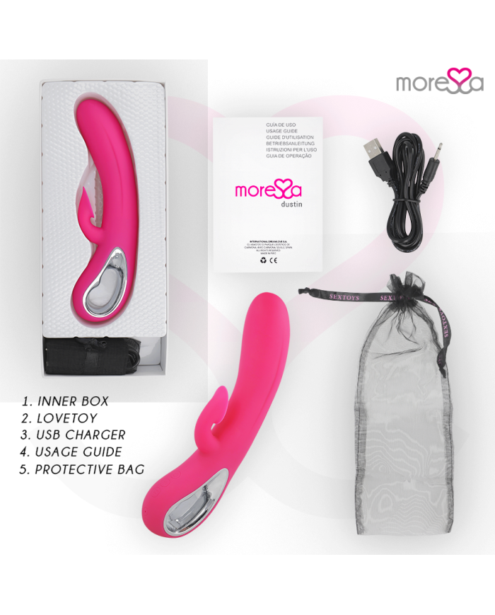 MORESSA DUSTIN ONDAS ESTIMULADORAS CLITORIAL Y POTENTE VIBRACION PREMIUM SILICONE RECARGABLE MORESSA DUSTIN ONDAS ESTIMULADORAS CLITORIAL Y POTENTE VIBRACION PREMIUM SILICONE RECARGABLE