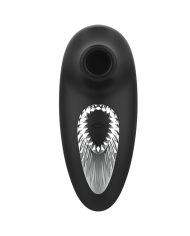 BLACKSILVER DRAKE DELUXE SUCKING VIBE SILICONA RECARGABLE NEGRO