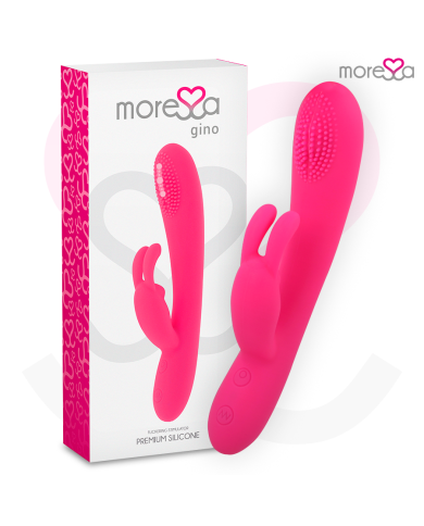 MORESSA GINO TICKLING VAGINAL PREMIUM SILICONE RECARGABLE MORESSA GINO TICKLING VAGINAL PREMIUM SILICONE RECARGABLE