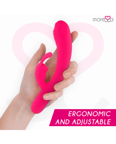 MORESSA GINO TICKLING VAGINAL PREMIUM SILICONE RECARGABLE MORESSA GINO TICKLING VAGINAL PREMIUM SILICONE RECARGABLE