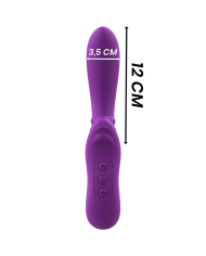 INTENSE HARRY VIBRADOR FLEXIBLE CON LENGUA MORADO
