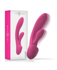 INTENSE LUIGI VIBRADOR RABBIT SILICONA LIQUIDA ROSA