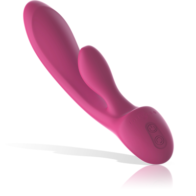 INTENSE LUIGI VIBRADOR RABBIT SILICONA LIQUIDA ROSA