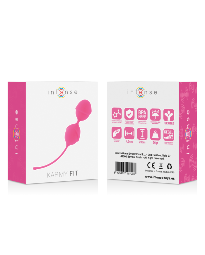 INTENSE KARMY FIT KEGEL SILICONE FUCSIA