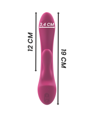 INTENSE LUIGI VIBRADOR RABBIT SILICONA LIQUIDA ROSA