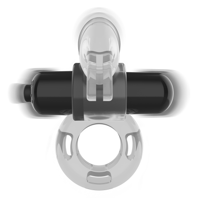 INTENSE FRY ANILLO VIBRADOR TRANSPARENTE
