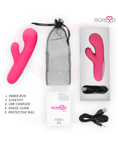 MORESSA JERRY CLIP VIBRADOR PUNTO G Y CLITORIS PREMIUM SILICONE RECARGABLE MORESSA JERRY CLIP VIBRADOR PUNTO G Y CLITORIS PREMIUM SILICONE RECARGABLE