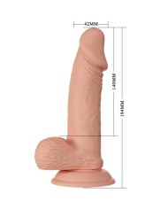 BAILE BEAUTIFUL ENCOUNTER ZEBULON DILDO REALISTICO FLEXIBLE 194 CM NATURAL