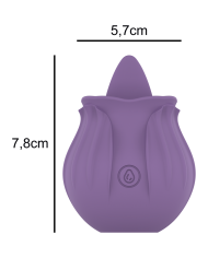 INTENSE VIOLET ESTIMULADOR LENGUA BASE MAGNETICA