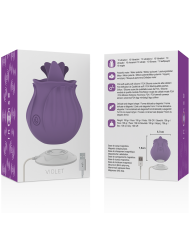 INTENSE VIOLET ESTIMULADOR LENGUA BASE MAGNETICA