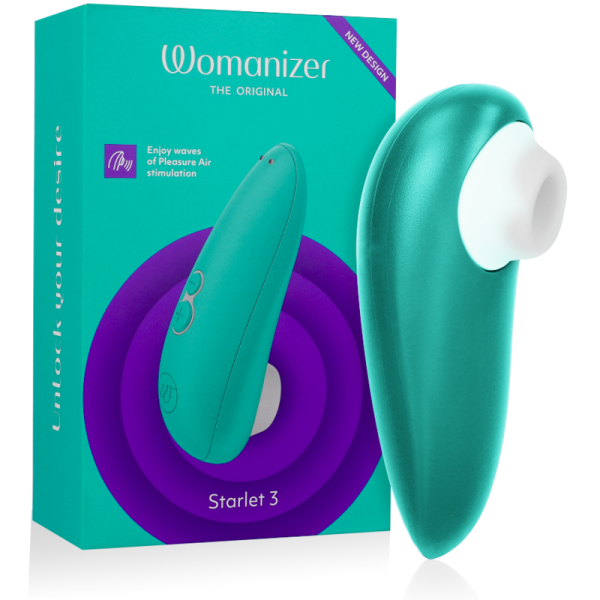 WOMANIZER STARLET 3 ESTIMULADOR CLITORIS TURQUESA