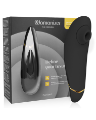 WOMANIZER PREMIUM 2 ESTIMULADOR DE CLITORIS NEGRO