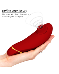 WOMANIZER PREMIUM 2 ESTIMULADOR DE CLITORIS BURDEOS
