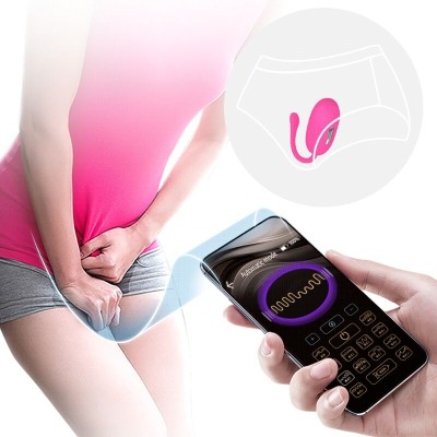 PRETTY LOVE DOREEN HUEVO VIBRADOR RECARGABLE MAGENTA CONTROL REMOTO