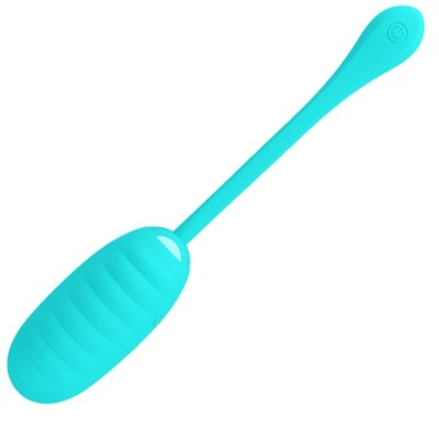 PRETTY LOVE KIRK HUEVO VIBRADOR RECARGABLE VERDE CLARO