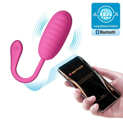 PRETTY LOVE CATALINA HUEVO VIBRADOR RECARGABLE ROSA APP GRATUITA
