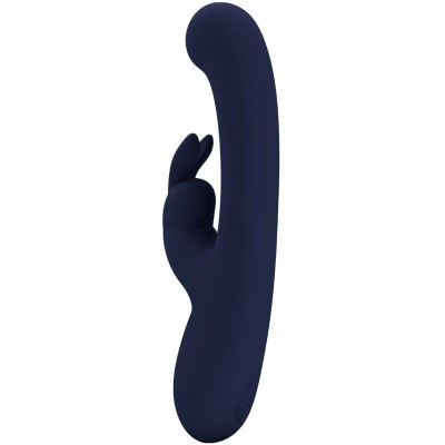 PRETTY LOVE LAMAR VIBRADOR RABBIT PUNTO G AZUL