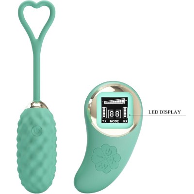 PRETTY LOVE VIVIAN HUEVO VIBRADOR CONTROL REMOTO VERDE