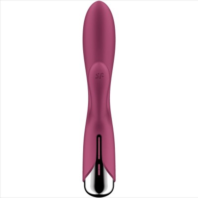 SATISFYER SPINNING RABBIT 1 ESTIMULACION CLITORIS Y PUNTO G ROJO