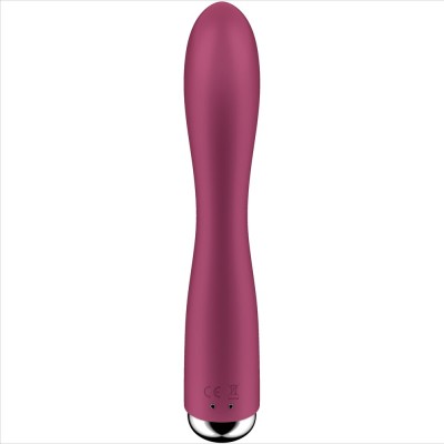 SATISFYER SPINNING RABBIT 1 ESTIMULACION CLITORIS Y PUNTO G ROJO