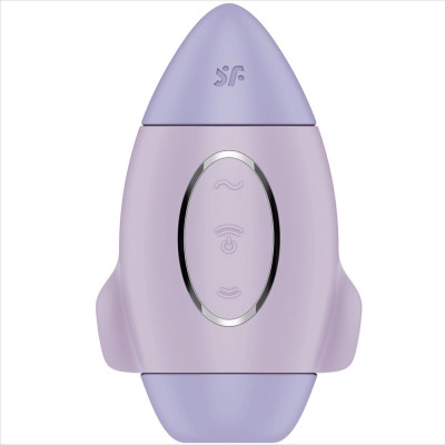 SATISFYER MISSION CONTROL LILA VIBRADOR PEQUENO DE DOBLE IMPULSO