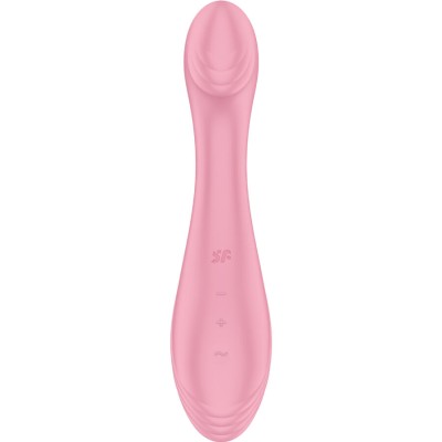 SATISFYER G FORCE ESTIMULADOR VIBRADOR PUNTO G ROSA