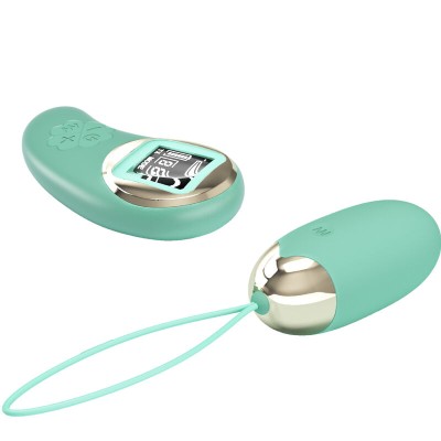 PRETTY LOVE MINA HUEVO VIBRADOR CONTROL REMOTO VERDE