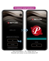 PRETTY LOVE CASPER HUEVO VIBRADOR RECARGABLE MORADO