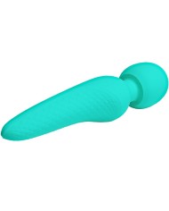 PRETTY LOVE MEREDITH MASAJEADOR 12 MODOS VIBRACION VERDE AGUA