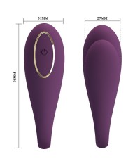 PRETTY LOVE AUGUST VIBRADOR DOBLE PLACER APP REMOTE