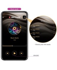 PRETTY LOVE AUGUST VIBRADOR DOBLE PLACER APP REMOTE