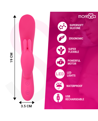 MORESSA TELMO TICKLING CLITORIAL PREMIUM SILICONE RECARGABLE MORESSA TELMO TICKLING CLITORIAL PREMIUM SILICONE RECARGABLE