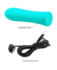 PRETTY LOVE ALFREDA VIBRADOR SUPER POWER VERDE AGUA
