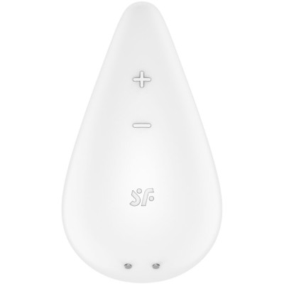 SATISFYER DEW DROP VIBRADOR LAY ON BLANCO
