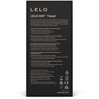 LELO DOT TRAVEL ESTIMULADOR DE CLITORIS MORADO