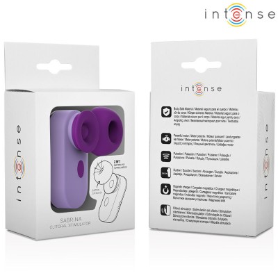INTENSE SABRINA TRAVEL SET ESTIMULADOR DE CLITORIS VIOLETA