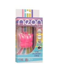 CALEXOTICS NEON VIBES THE FLUTTER VIBE ESTIMULADOR 10 VIBRACIONES ROSA