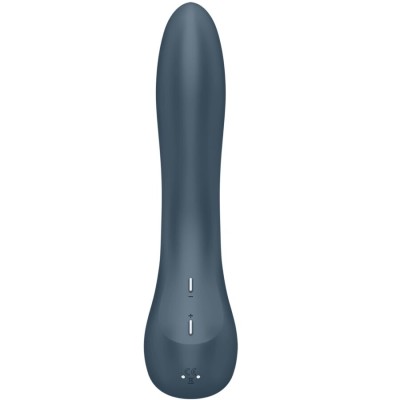 SATISFYER G SPOT WAVE 4 VIBRADOR 12 PROGRAMAS DE VIBRACION GRIS OSCURO