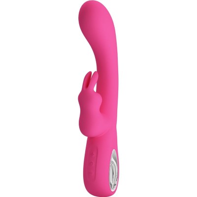 PRETTY LOVE NOVAK VIBRADOR RABBIT 12 VIBRACIONES ROSA