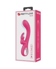 PRETTY LOVE NOVAK VIBRADOR RABBIT 12 VIBRACIONES ROSA