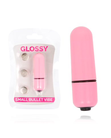 GLOSSY SMALL BALA VIBRADORA ROSA