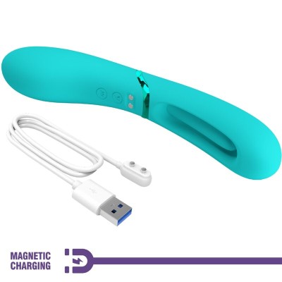 ROMANCE LEXIE VIBRADOR PUNTO G 7 VIBRACIONES AZUL