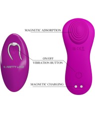 PRETTY LOVE ROMARIO ESTIMULADOR LAY ON CLITORIS CONTROL REMOTO ROSA