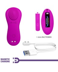 PRETTY LOVE ROMARIO ESTIMULADOR LAY ON CLITORIS CONTROL REMOTO ROSA