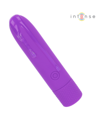 INTENSE SYMONE BALA VIBRADORA RECARGABLE POR USB 8 VIBRACIONES MORADO 10 X 22 CM