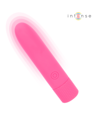 INTENSE SYMONE BALA VIBRADORA RECARGABLE POR USB 8 VIBRACIONES ROSA 10 X 22 CM