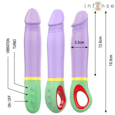 INTENSE VELMA VIBRADOR CLASICO MORADO