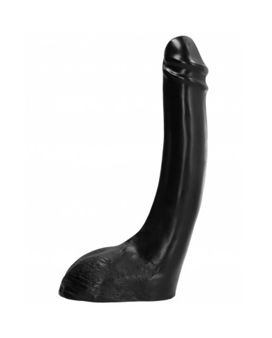 ALL BLACK DILDO NEGRO 29 CM FISTING