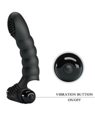 PRETTY LOVE ALEXANDER VIBRADOR DE DEDO 10 VIBRACIONES NEGRO
