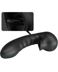 PRETTY LOVE HOBGOBLIN FUNDA VIBRADORA PARA DEDO 12 VIBRACIONES ESTIMULADOR CLITORIS NEGRO